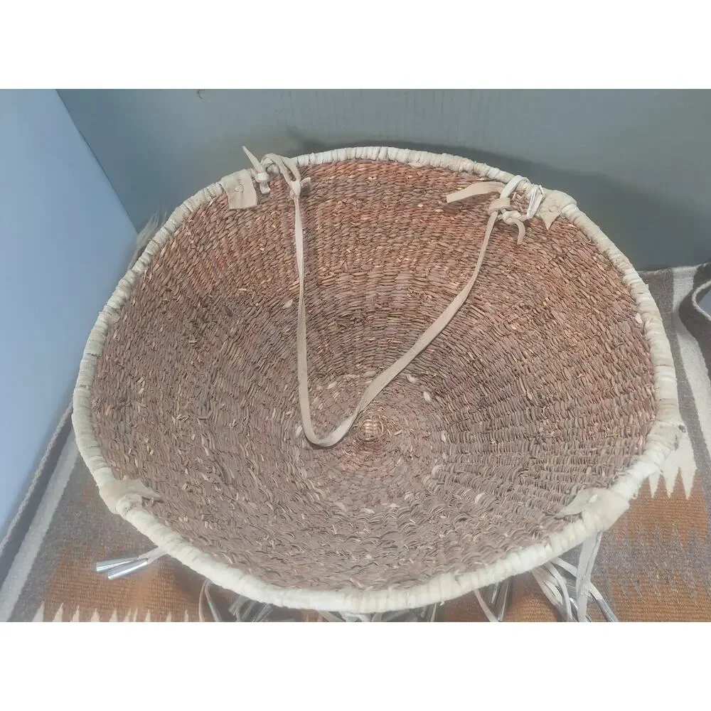 Vintage San Carlos Apache Burden Basket Helen Bonita Heard Museum Provenance